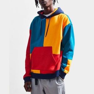 Urban Outfitters Colorblock Hoodie Sweatshirt